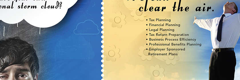 Financial Planning Business Advisory Mailer