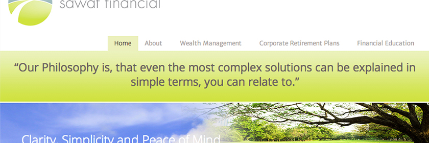 Wealth Management Site Design and Development